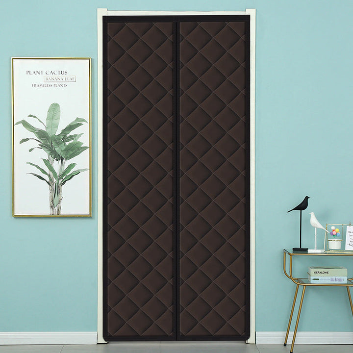 Colverro™ Magnetic Insulated Door Curtain – Stops Cold Winter Drafts
