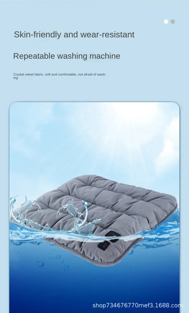 Colverro™ Heated Seat Cushion with 3 Heat Settings &amp; Graphene Heating