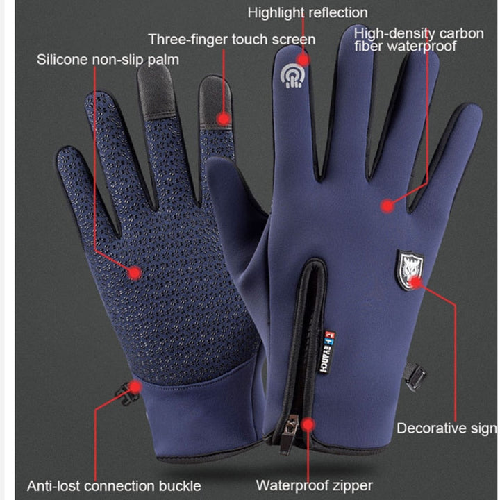 Colverro™ Waterproof Thermal Winter Gloves with Touchscreen Fingers