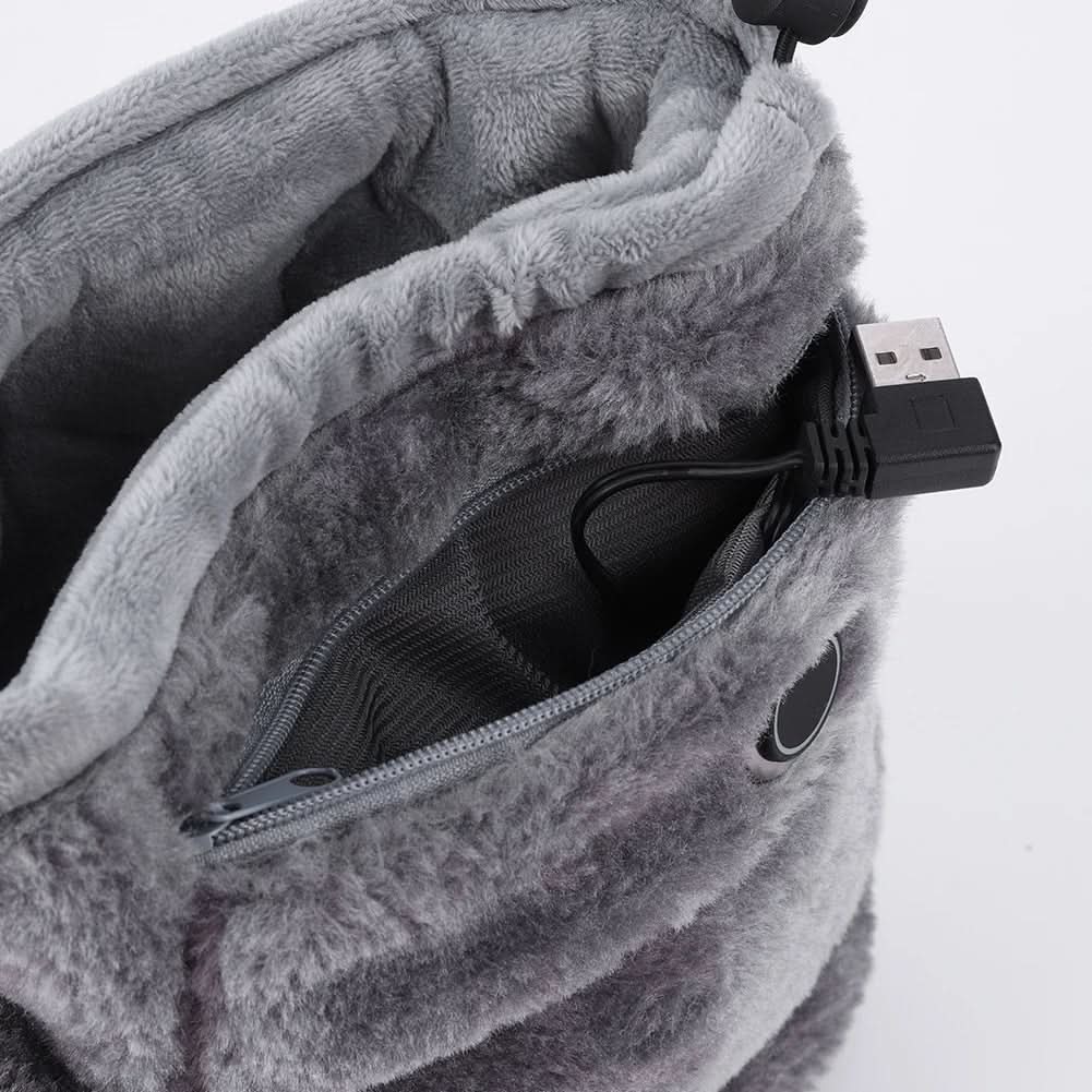 Colverro™ USB Heated Slippers with Soft Plush for Toasty Warm Feet