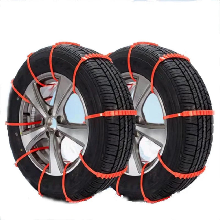 Colverro™ Rubber Anti-Skid Tire Straps for Snow and Ice, Easy Install