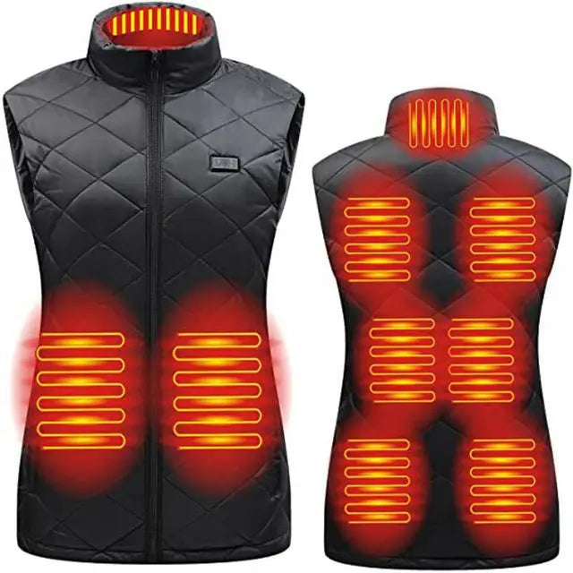 Colverro™ Women's USB Heated Vest with 3 Heat Settings, Lightweight Fit