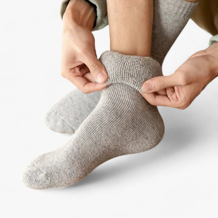 Colverro™ Wool and Cashmere Thermal Socks 3-Pack with Fleece Loop