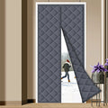 Colverro™ Magnetic Insulated Door Curtain – Stops Cold Winter Drafts