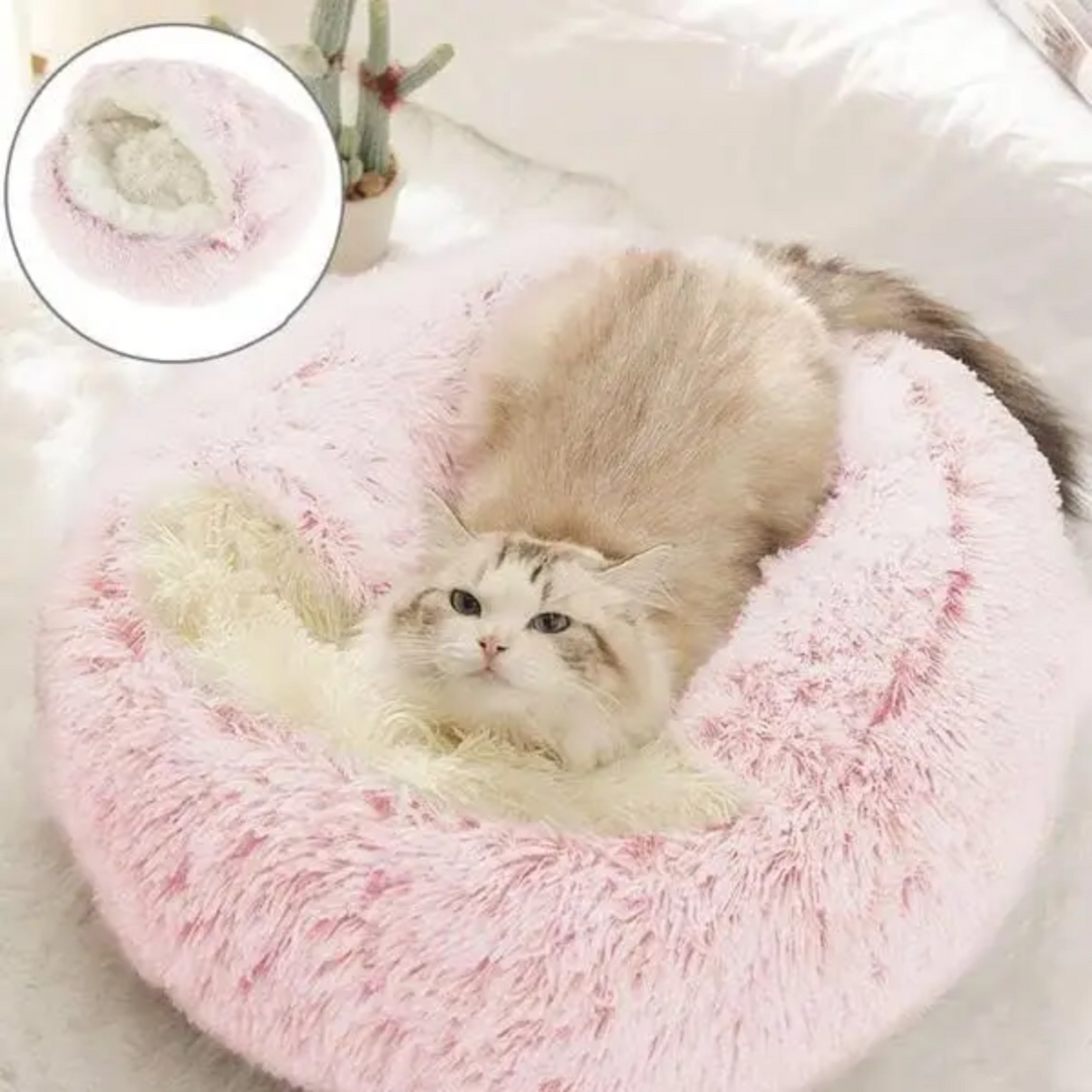 Colverro™ Calming Cave Dog Bed with Cozy Covered Nest Design