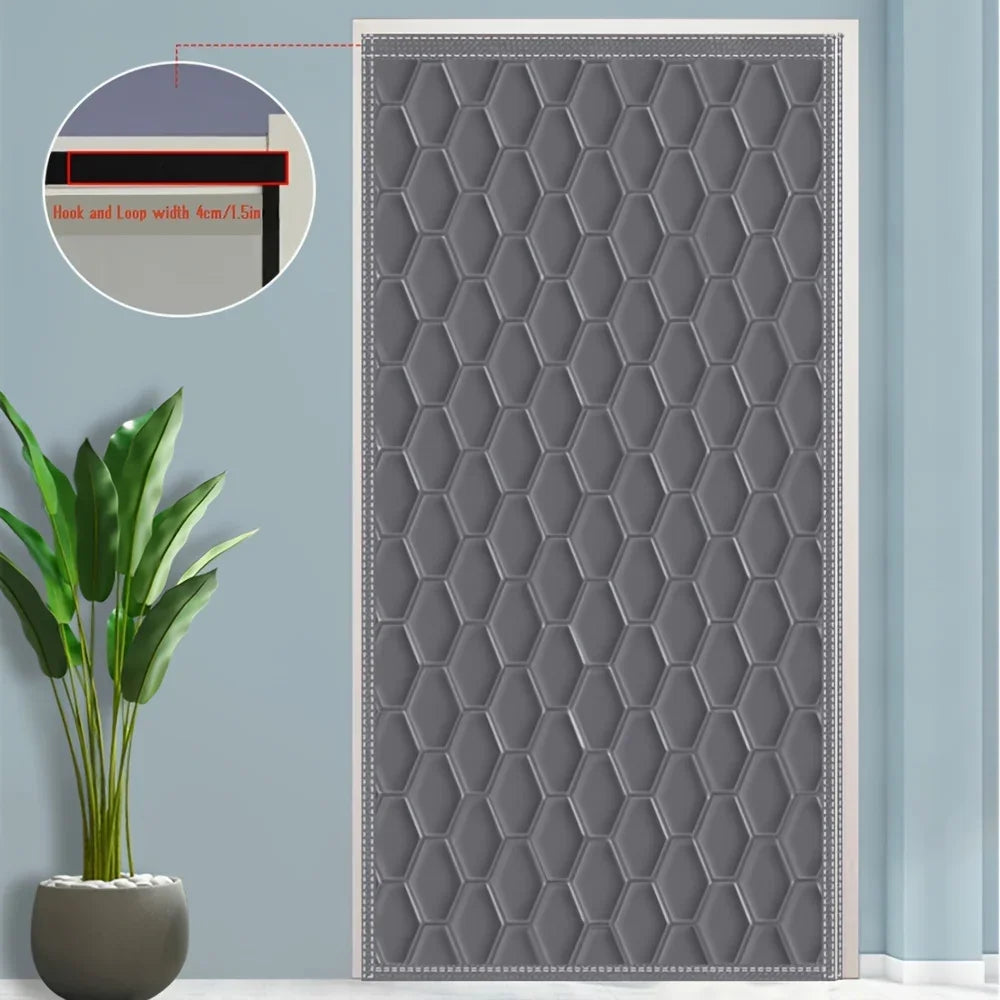 Colverro™ Thermal Insulated Door Curtain for Cold and Noise