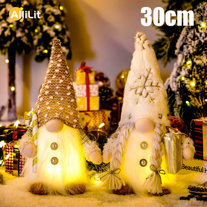 Colverro™ Glowing Christmas Gnome with Warm White LED Light