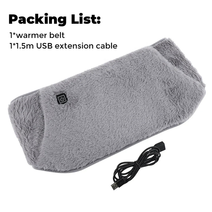 Colverro™ USB Heated Waist Belt and Hand Warmer with 3 Heat Levels
