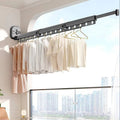 Colverro™ Foldable Wall-Mounted Drying Rack with Suction Cups – No Drilling