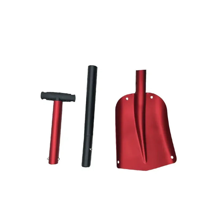 Colverro™ Telescopic Aluminum Snow Shovel, Lightweight and Trunk-Friendly