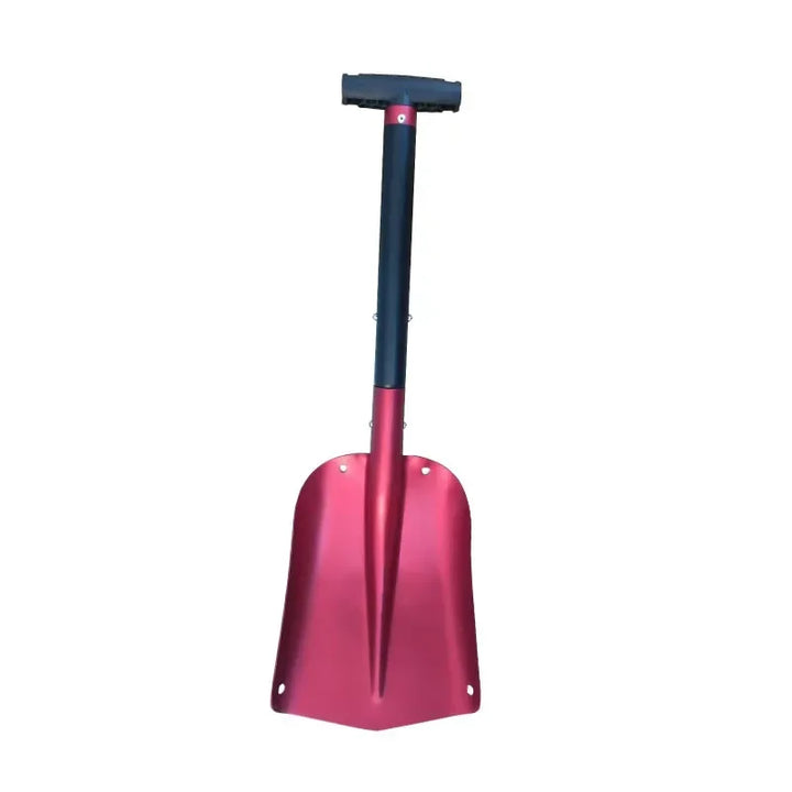 Colverro™ Telescopic Aluminum Snow Shovel, Lightweight and Trunk-Friendly