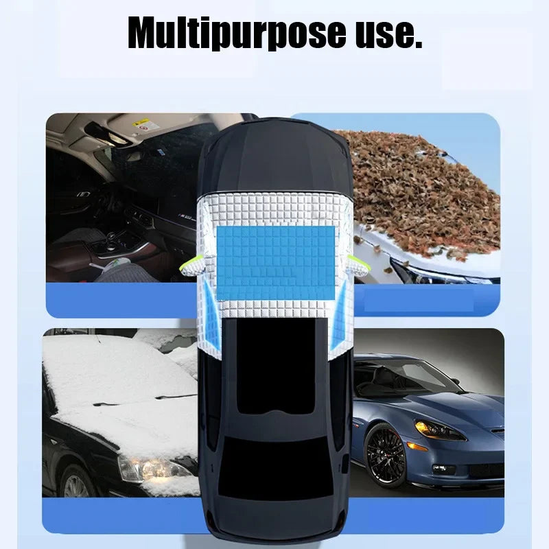 Colverro™ Extra-Large Windshield Cover with Mirror and Side Window Flaps