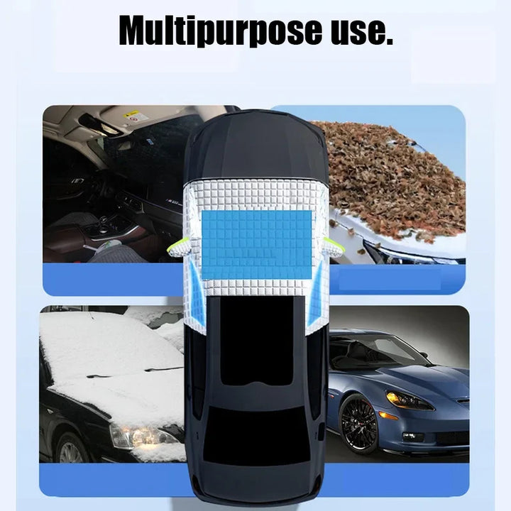Colverro™ Extra-Large Windshield Cover with Mirror and Side Window Flaps