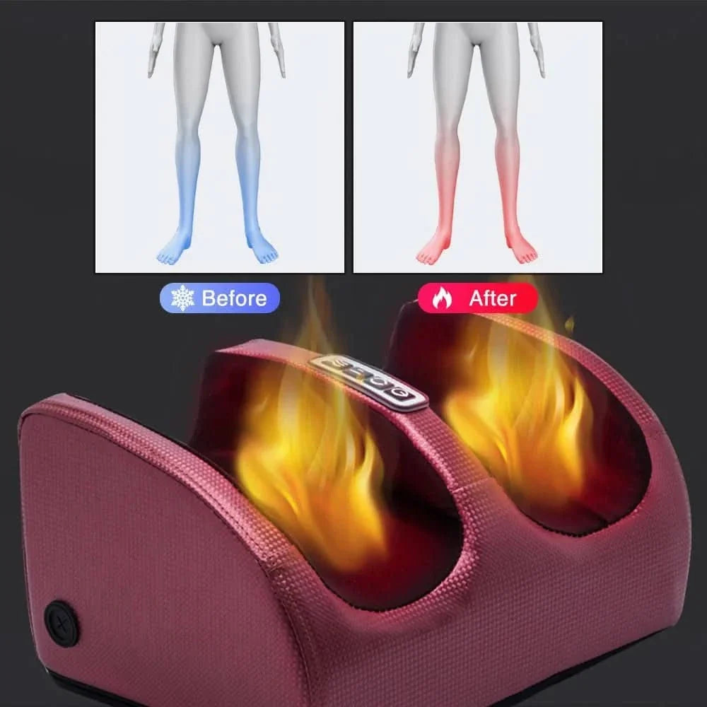 Colverro™ Shiatsu Foot Massager with Heat and 12 Rolling Nodes