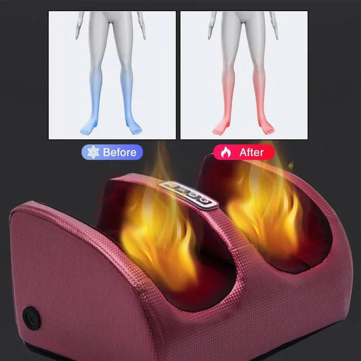 Colverro™ Shiatsu Foot Massager with Heat and 12 Rolling Nodes