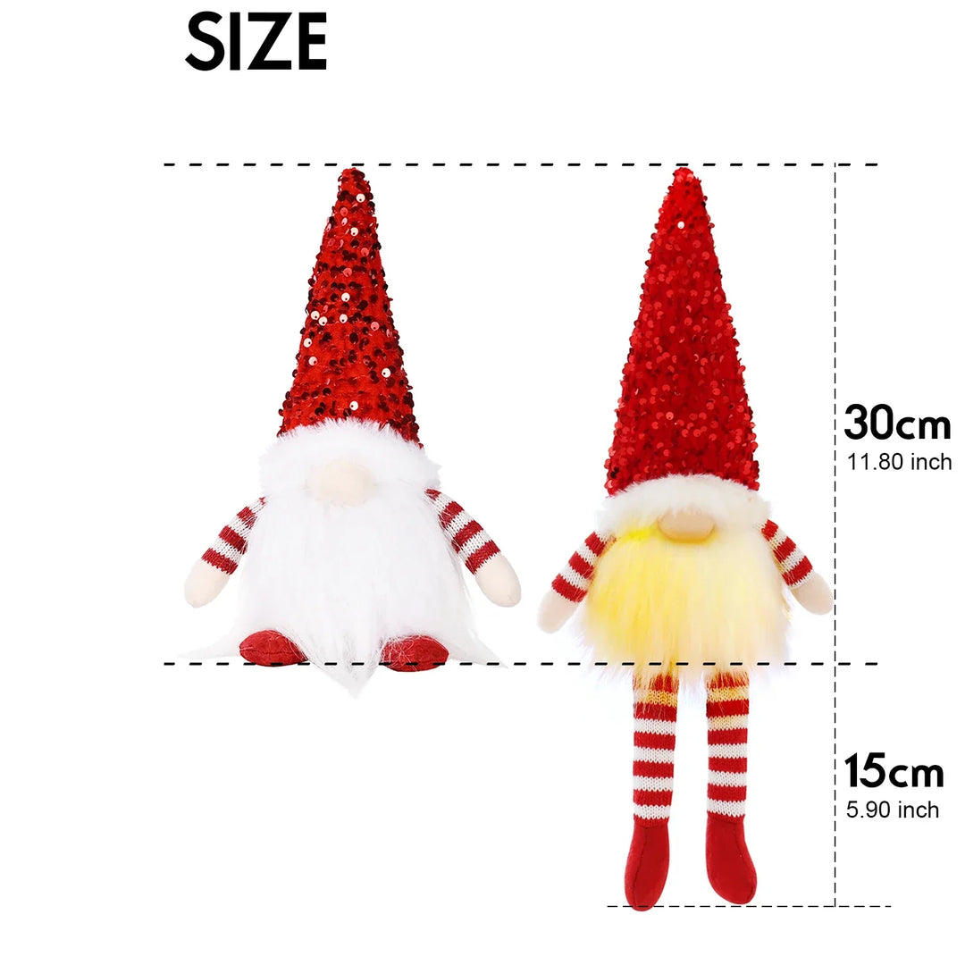 Colverro™ Glowing Christmas Gnome with Warm White LED Light
