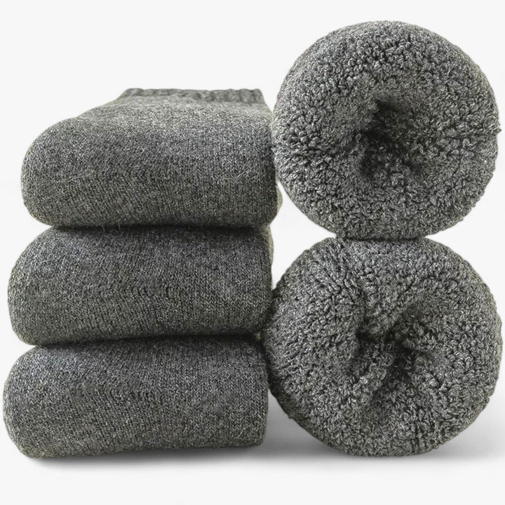 Colverro™ Wool and Cashmere Thermal Socks 3-Pack with Fleece Loop