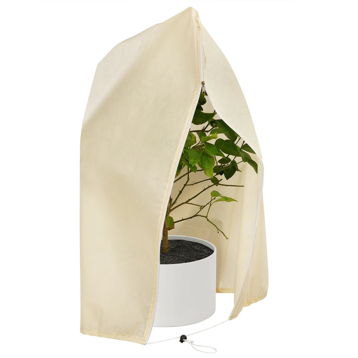 Colverro™ Breathable Plant Frost Cover with Zipper and Drawstring