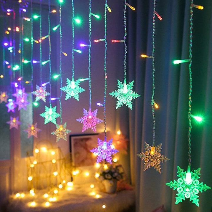 Colverro™ LED Snowflake String Lights for Trees and Windows