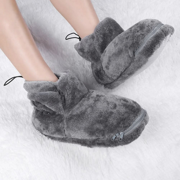 Colverro™ USB Heated Slippers with Soft Plush for Toasty Warm Feet