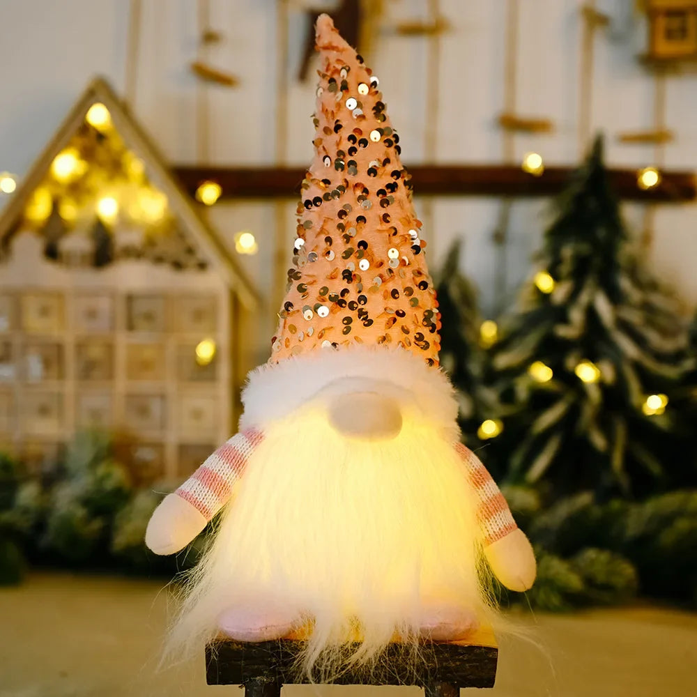 Colverro™ Glowing Christmas Gnome with Warm White LED Light