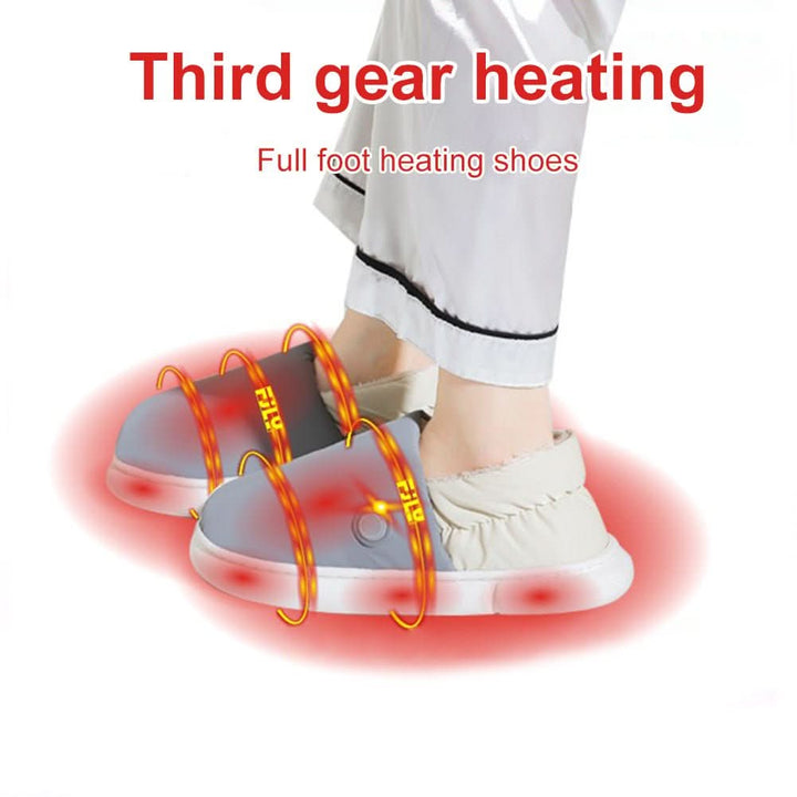 Colverro™ Electric Heated Slippers with 3 Adjustable Heat Settings