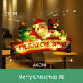 Colverro™ Battery Christmas Window Hanging Light with Flashing Mode
