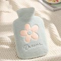Colverro™ Plush 1L Hot Water Bottle with Washable Cover