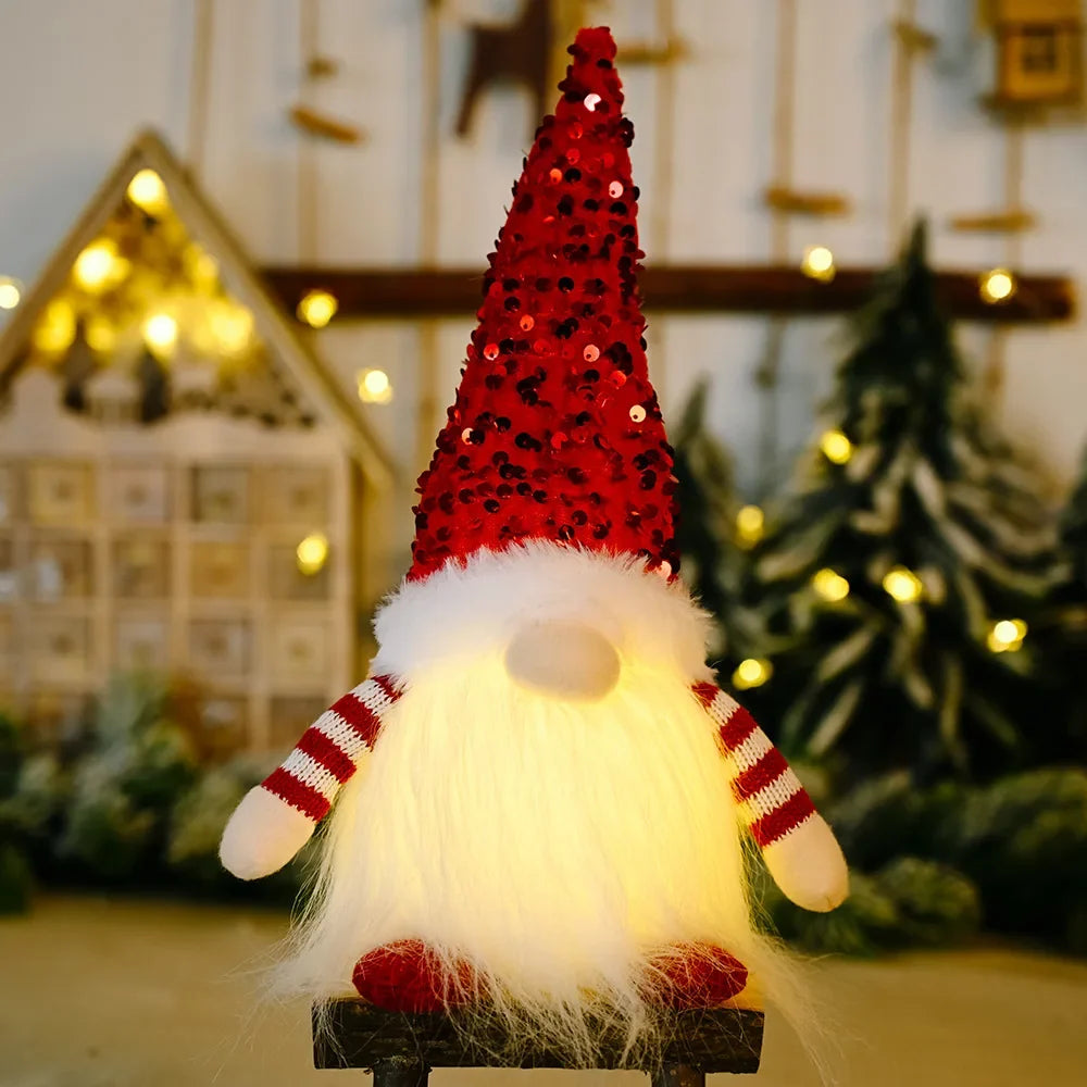 Colverro™ Glowing Christmas Gnome with Warm White LED Light