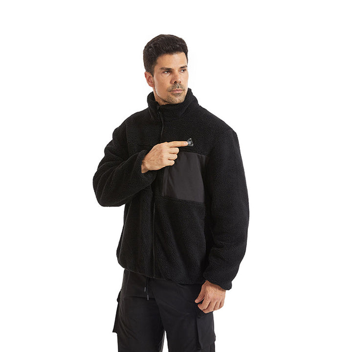 Colverro™ USB Heated Fleece Jacket with 4-Zone Heating and Dual Controls