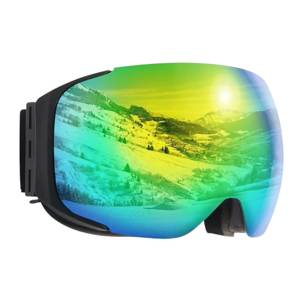Colverro™ Magnetic Ski Goggles with Two Polarized Swap Lenses Set