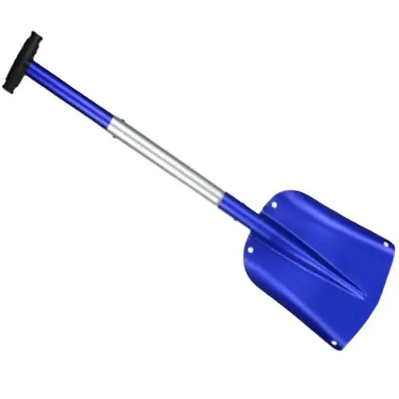 Colverro™ Telescopic Aluminum Snow Shovel, Lightweight and Trunk-Friendly