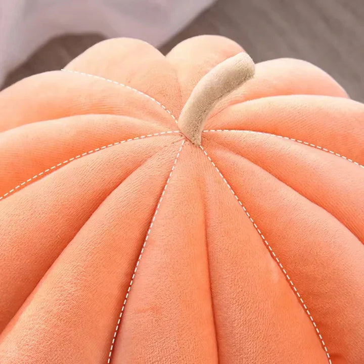 Colverro™ Cozy Pumpkin Cat Bed with Enclosed Plush Hideaway