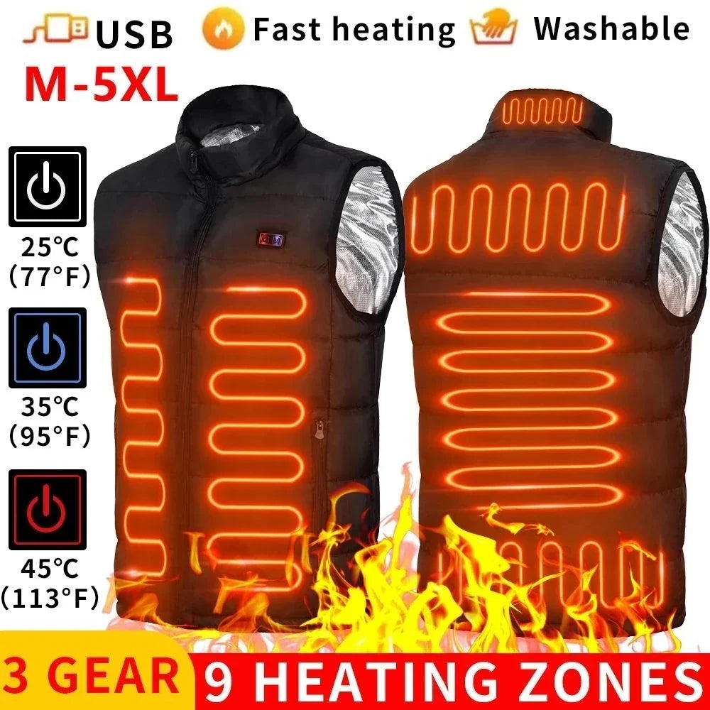 Colverro™ Heated Softshell Jacket with 9 Heat Zones for Men and Women