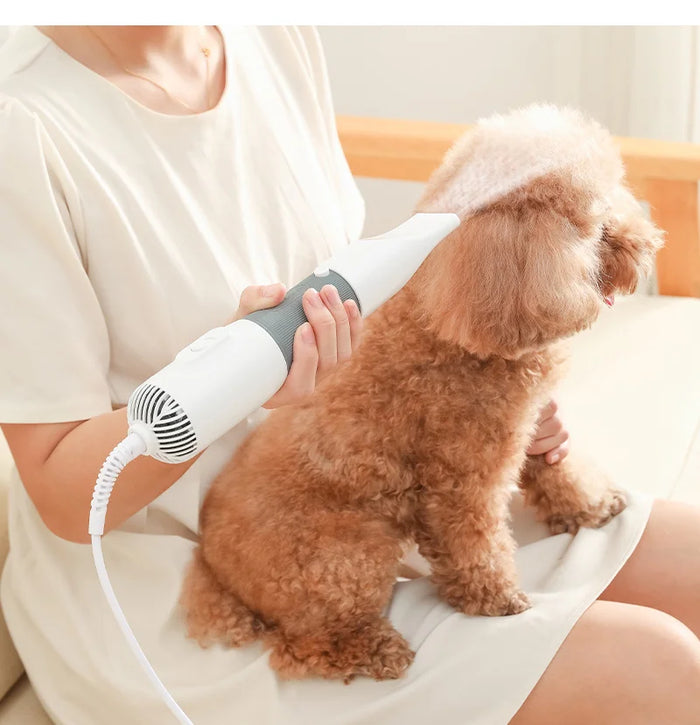 Colverro™ 3-in-1 Dog Hair Dryer and Grooming Brush with 3 Heat Settings