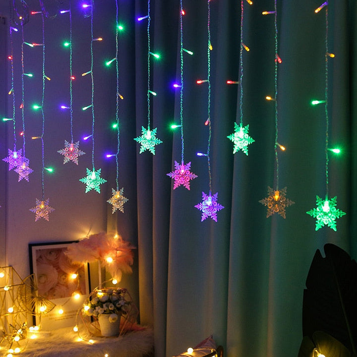Colverro™ LED Snowflake String Lights for Trees and Windows