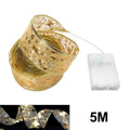 Colverro™ Christmas Ribbon with Warm White LED String Lights