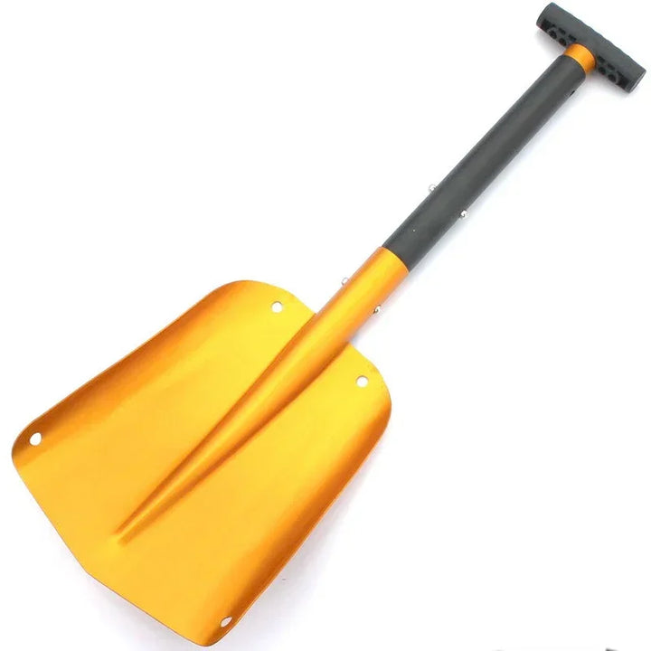 Colverro™ Telescopic Aluminum Snow Shovel, Lightweight and Trunk-Friendly