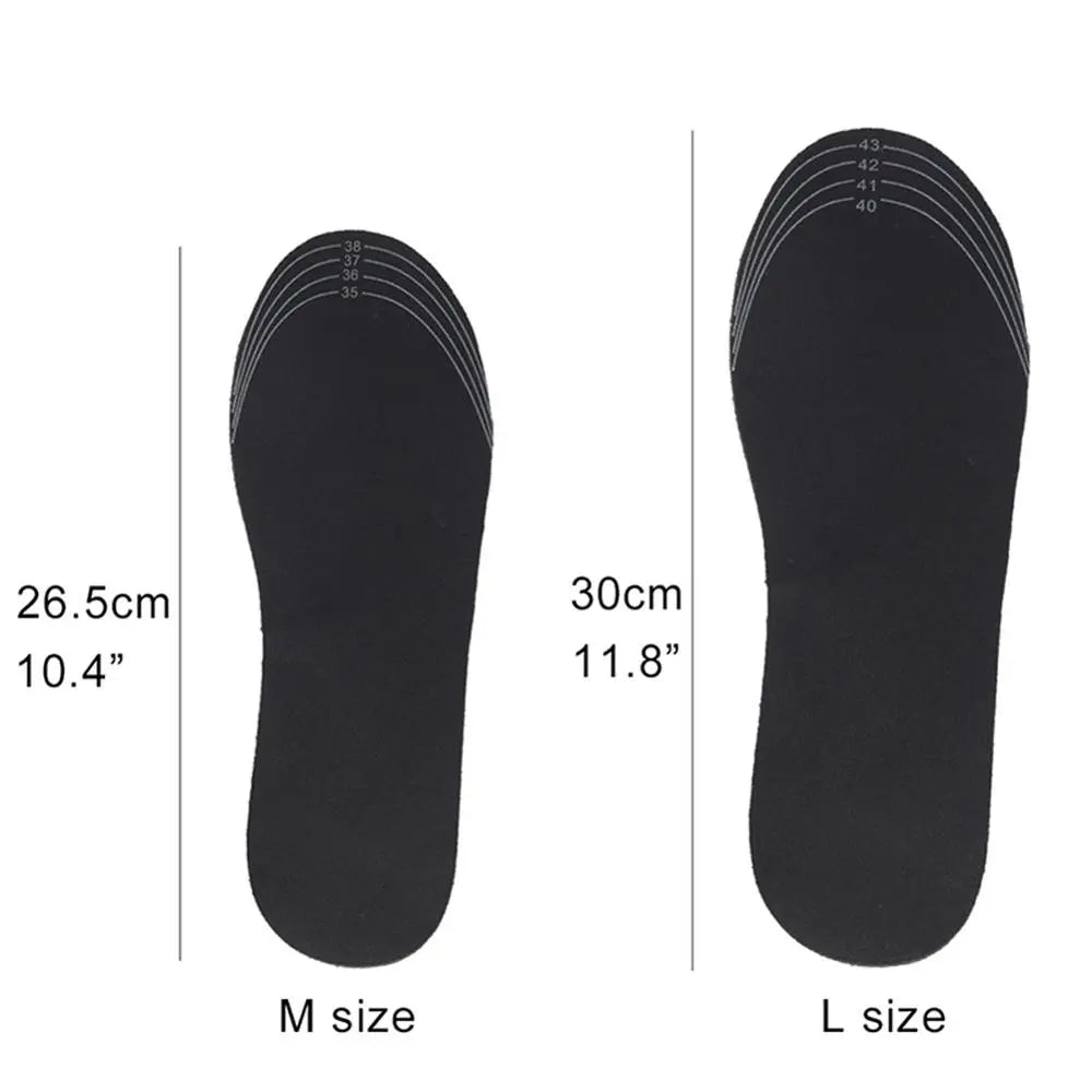 Colverro™ USB Heated Shoe Insoles for Warm Feet on the Go