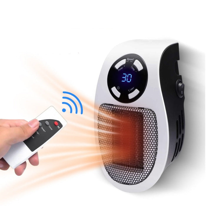 Colverro™ 500W Wall Plug-In Heater with Digital Thermostat