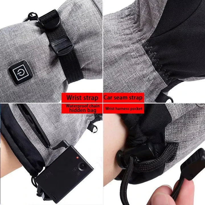 Colverro™ Waterproof Heated Gloves for Motorcycle &amp; Biking