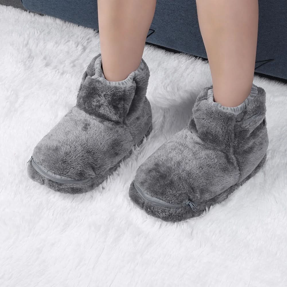 Colverro™ USB Heated Slippers with Soft Plush for Toasty Warm Feet