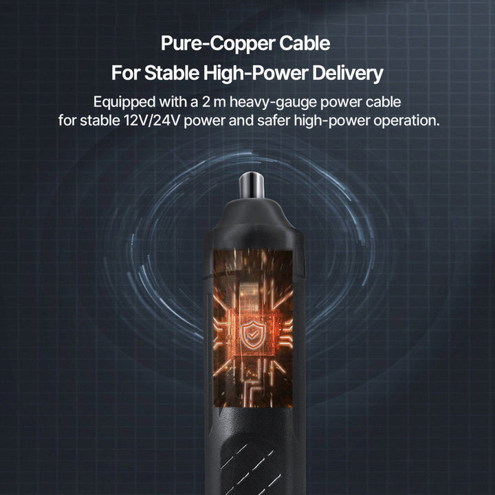 Colverro™ Portable Car Heater and Windshield Defroster, 360° Swivel