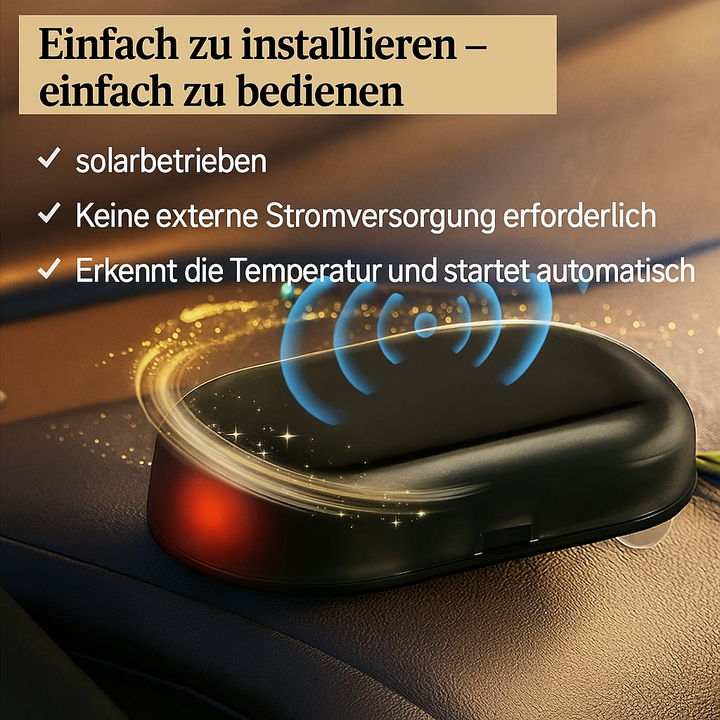 Colverro™ Solar-Powered Car Window Defroster for Ice-Free Mornings
