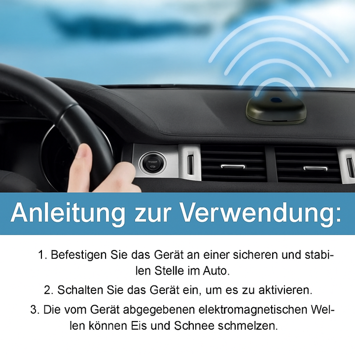 Colverro™ Solar-Powered Car Window Defroster for Ice-Free Mornings