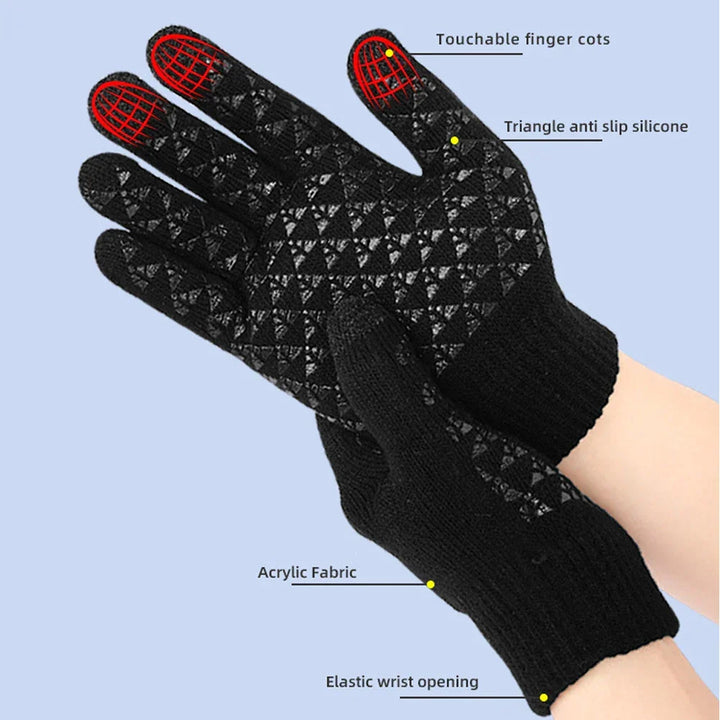 Colverro™ USB Heated Gloves with Touchscreen Fingertips