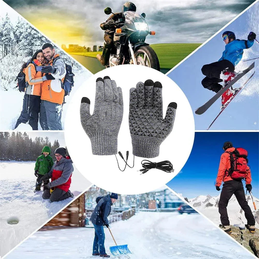 Colverro™ USB Heated Gloves with Touchscreen Fingertips