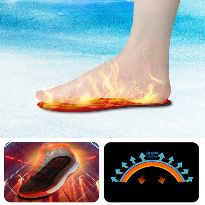 Colverro™ Cut-to-Fit USB Heated Insoles with Carbon Fiber Heating