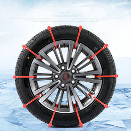 Colverro™ Rubber Anti-Skid Tire Straps for Snow and Ice, Easy Install