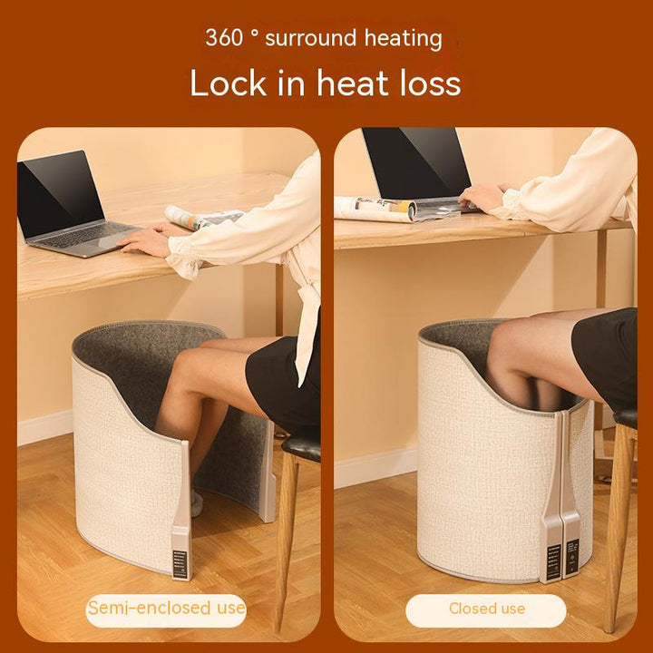 Colverro™ Under-Desk Leg Warmer with 4 Heat Settings